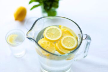 lemon water